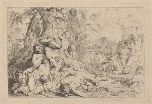 La marcha de Sileno de Louis Felix de la Rue
