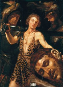 El triunfo de David sobre Goliat de Louis Finsonius or Finson