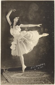 [Bailarina en punta] de Louis Fleckenstein