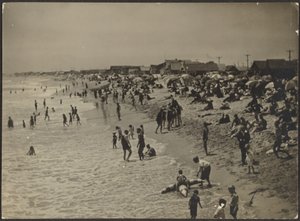 [Escena de playa] de Louis Fleckenstein