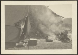 [Escena de campamento] de Louis Fleckenstein