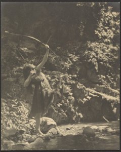[Arquera en el bosque]