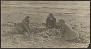 [Figuras en una playa] de Louis Fleckenstein