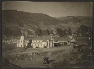 [Paisaje con edificios] de Louis Fleckenstein