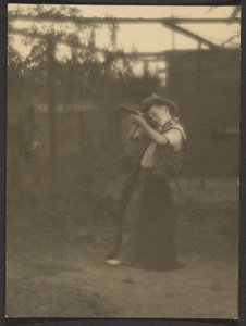 [Little Boy Playing Cowboy]