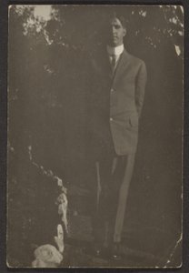 [Hombre en el camino] de Louis Fleckenstein