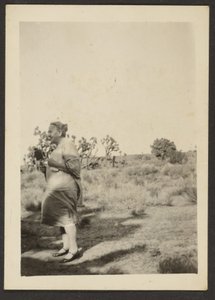 [Sra. Fleckenstein en Paisaje] de Louis Fleckenstein