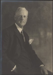 [Retrato de un hombre con pañuelo de bolsillo] de Louis Fleckenstein