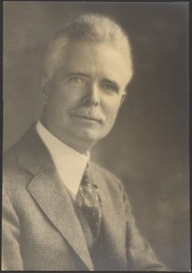 [Retrato de un hombre con corbata de lunares] de Louis Fleckenstein