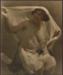 [Retrato de una mujer con velo] de Louis Fleckenstein