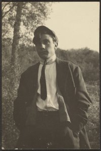 [Joven en el campo] de Louis Fleckenstein