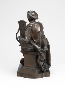 George Frideric Handel como Apolo de Louis Francois (after) Roubiliac