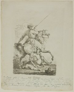Un cosaco de Louis Francois Lejeune