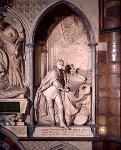 Monumento a George Frederic Handel, Abadía de Westminster