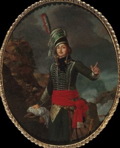Retrato del General François Séverin Marceau-Desgraviers 1769-1796, c. 1796 de Louis François Sergent Marceau