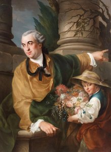 Retrato de Charles Claude Flahaut de La Billarderie, conde de Angiviller de Louis Gabriel Blanchet