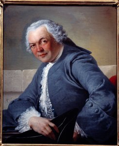 Retrato del Sr. Tolozan. Pintura de Louis Gabriel Blanchet