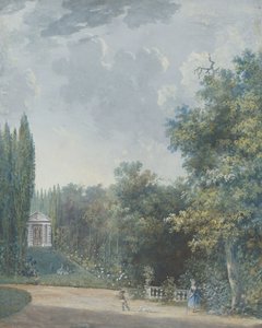 Vista del parque de Louis Gabriel Moreau the Elder