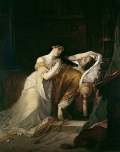 Juana la Loca (1479-1555) con Felipe I el Hermoso (1478-1506) de Louis Gallait