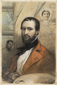 Autorretrato de Louis Gallait
