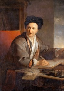 Retrato del autor Bernard le Bovier de Fontenelle 1657-1757 de Louis Galloche