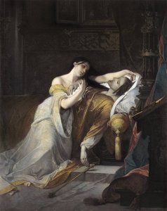 Juana I de Castilla llamada Juana la loca esposa de Felipe de Habsburgo de Louis Galue