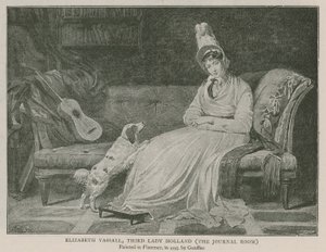 Elizabeth Vassall, tercera Lady Holland de Louis Gauffier