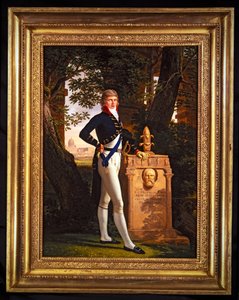 Retrato del príncipe Augusto Federico, posteriormente duque de Sussex (óleo sobre lienzo) de Louis Gauffier