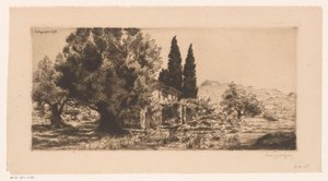Vista de Les Lecques en Saint-Cyr-sur-Mer
Les Lecques Junio de 1918 (título en el objeto)