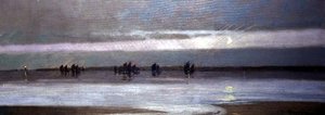 Flota pesquera regresando de Carbis Bay, c.1904 de Louis Grier