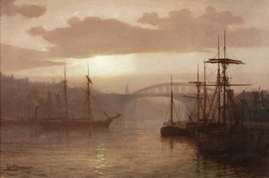 Puerto de Sunderland, 1899 de Louis Grimshaw