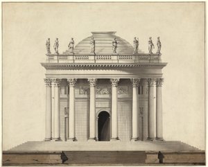 Un Templo Clásico de Louis Gustave Taraval