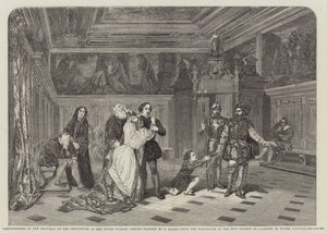 Antesala del Tribunal de la Inquisición, en el Palacio Ducal, Venecia
