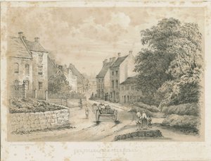 Pueblo de Eccleshall de Louis Haghe