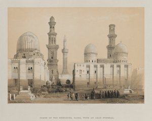 Egipto y Nubia, Volumen III: Tumba de los Memlooks, El Cairo, 1849 de Louis Haghe
