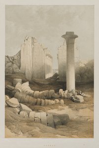 Egipto y Nubia, Volumen II: Karnak de Louis Haghe