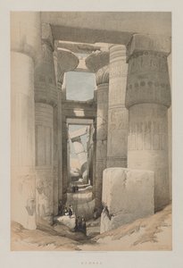 Egipto y Nubia, Volumen II: Karnak de Louis Haghe