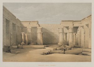Egipto y Nubia, Volumen II: Medinet Abou, Tebas, 1847