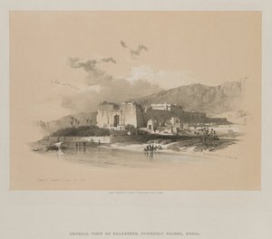 Egipto y Nubia, Volumen II: Templo de Kababshe, Nubia de Louis Haghe