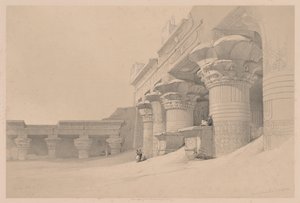 Egipto y Nubia: Volumen I - No. 10, Edfou de Louis Haghe