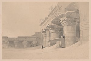 Egipto y Nubia: Volumen I - No. 10, Edfou, 1838 de Louis Haghe