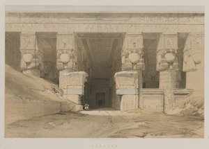 Egipto y Nubia, Volumen I: Dendera, 1847 de Louis Haghe
