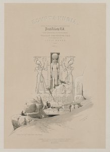 Egipto y Nubia, Volumen I: Frontispicio, 1846