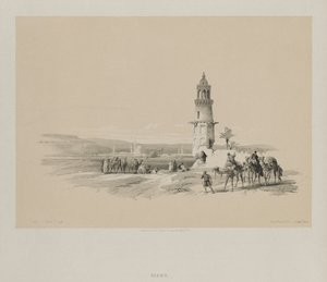Egipto y Nubia, Volumen I: Siout - Alto Egipto, 1847 de Louis Haghe