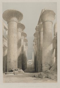 Egipto y Nubia, Volumen I: Tebas, Gran Salón de Karnac