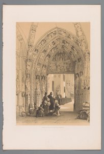 Portal de la Iglesia de Nuestra Señora en Nuremberg Portail de l