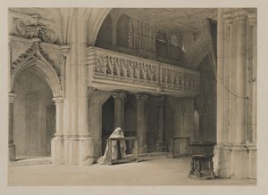 Bocetos en Bélgica y Alemania, Volumen I: Convento de Nönnberg, Salzburgo de Louis Haghe