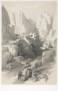 Tierra Santa, Siria, Idumea, Arabia, Egipto y Nubia: Petra de Louis Haghe