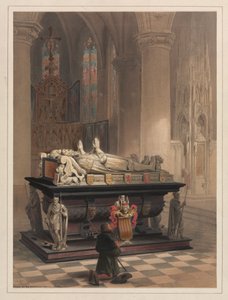 Tumba de la familia De Merode, Gheel de Louis Haghe