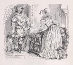 La caza de Las obras completas de Béranger, 1836 de Louis Henri Brevière, Cesar Auguste Hebert